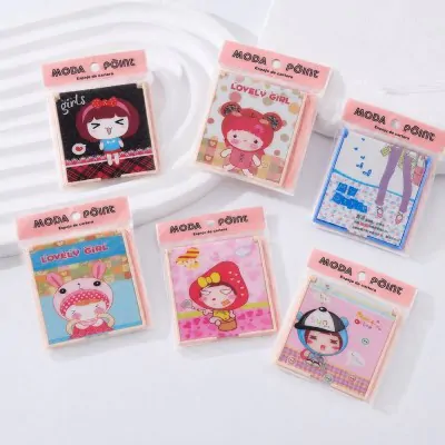 Espejo Cartera Cuadrado Cute Cartoon X6