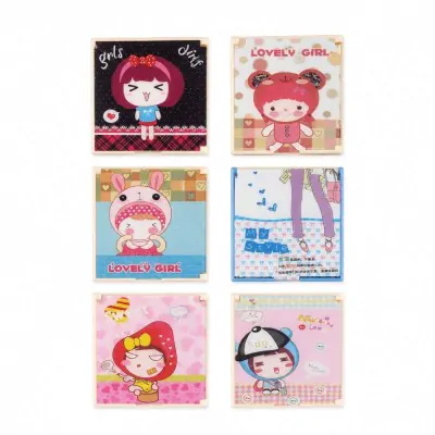 Espejo Cartera Cuadrado Cute Cartoon X6