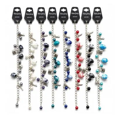 Pulsera Piedra Gota X12