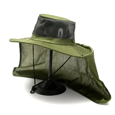 Gorro Australiano Cubrenuca Verde