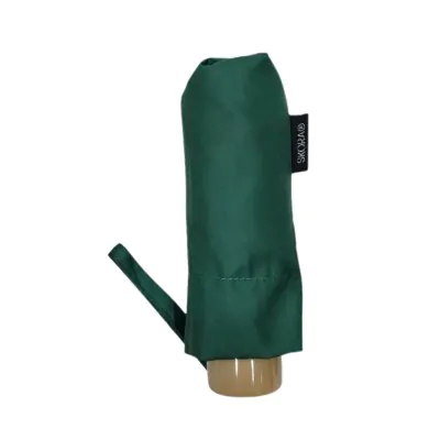 Paraguas Mini Manual 19.5 Pulgadas Verde