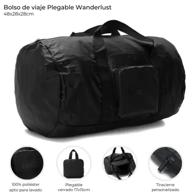 Bolso De Viaje Plegable 48cm