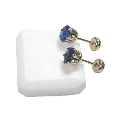 Aros Abridor Acero Stras N4 Dorado Color X12