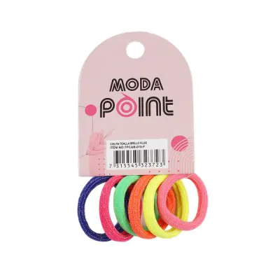 Colita Toalla Brillo Fluo X12