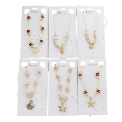 Collar Soga Oceano Dije Boho X6