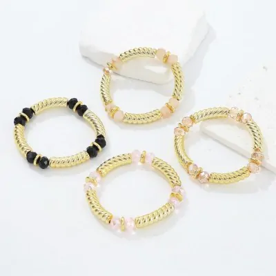 Pulsera Elastica Piedras -a X12