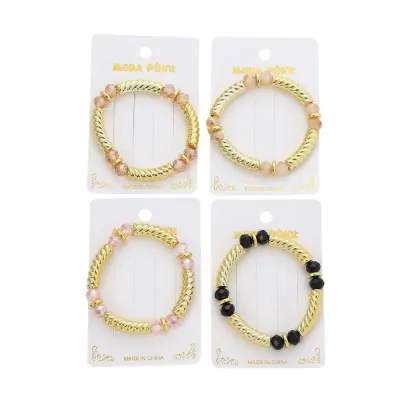 Pulsera Elastica Piedras -a X12