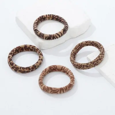 Colita Toalla Estampada Animal Print 5.5cm X12