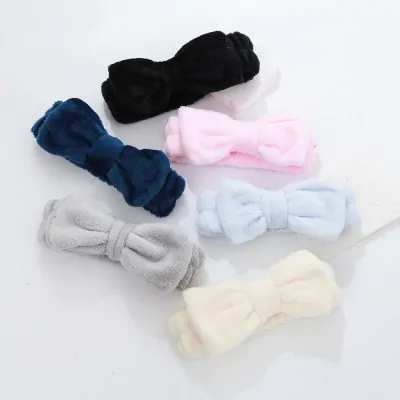 Vincha Maquillaje Peluche Mono Simple X6