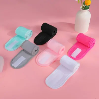 Vincha Maquillaje Toalla C/ Velcro X6