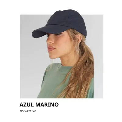 Gorro Cap Deportivo Transpirable Azul Marino