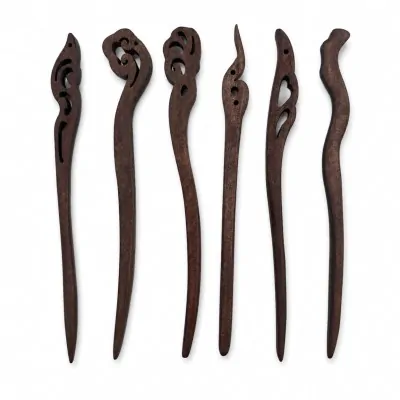 Palito Madera Nube Marron X12