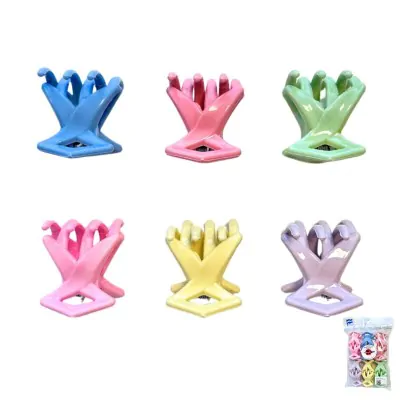 Broche Rombo 4cm Pastel