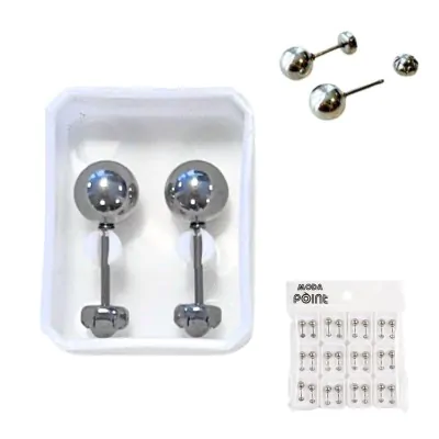 Aros Abridor Acero Bolita N3 /1 X12