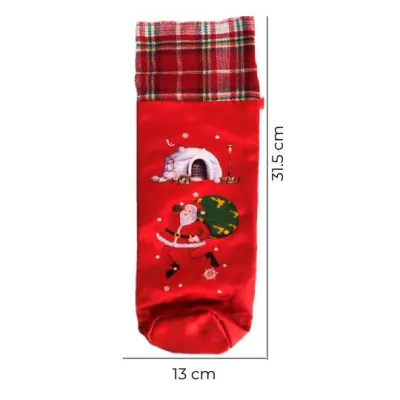 Funda Botella Navidad Cuadrille /1 X6