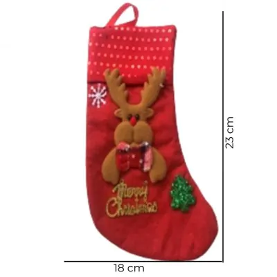 Medias Navidad 23cm /8 X6