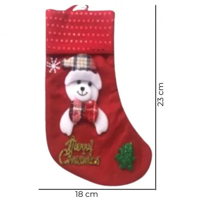 Medias Navidad 23cm /6 X6