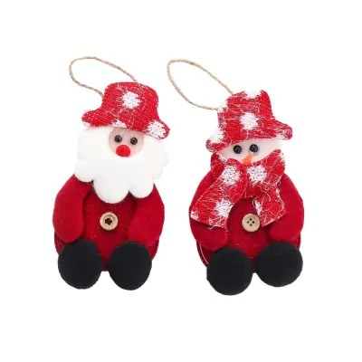 Colgante Navidad 13cm Rojo Hongo X12