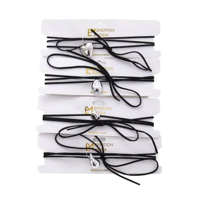 Choker Gamuza Dije Aplique X12