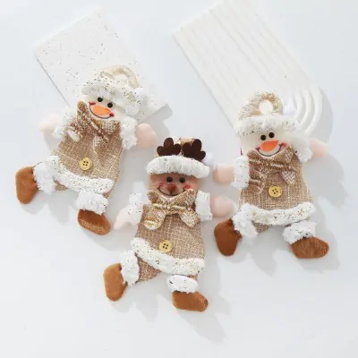 Colgante Navidad Botas Doradas X12