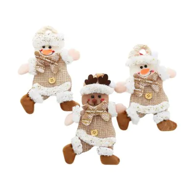 Colgante Navidad Botas Doradas X12