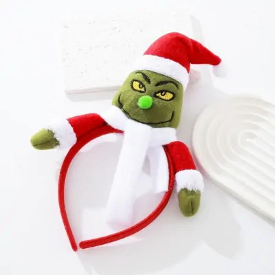 Vincha Navidad Grinch X6