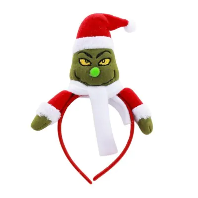 Vincha Navidad Grinch X6