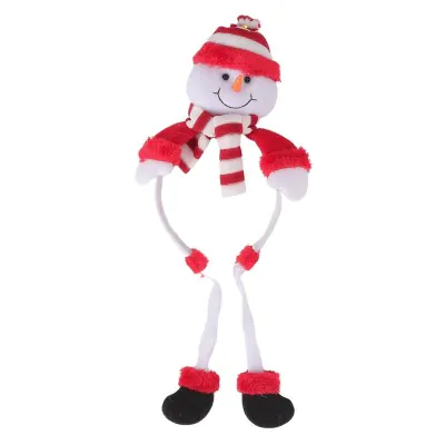 Vincha Navidad Piernas Colgantes Snowman X6