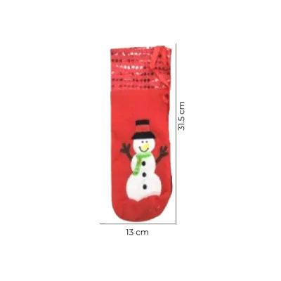 Funda Botella Navidad Bordada /1 X6