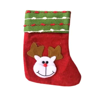Medias Navidad Chica 18cm /3 X6