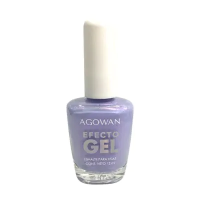 Esmalte Agowan Gel Perlado 10ml K65 X2
