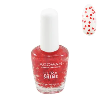 Esmalte Agowan Ultra Shine 12ml N 223 X2