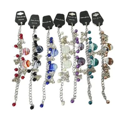 Pulsera Piedra Circulo Xl X12