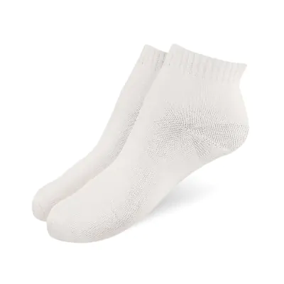 Medias Soquete Ninos Blanco Talle 1 Elemento X12