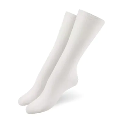 Medias 1/2 Cana Dama Blanca Elemento X12
