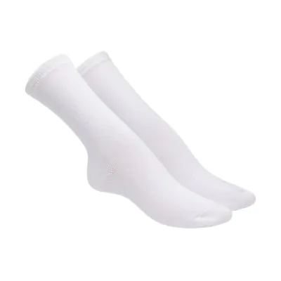 Medias Colegial 1/2 Cana Blanco 2 Elemento X12