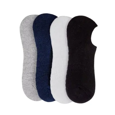 Medias Invisible Con Silicona Y Toalla En Planta Hombre Talle Unico Elemento X12