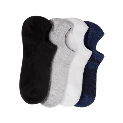 Medias Invisible Con Silicona Hombre Talle Unico Elemento