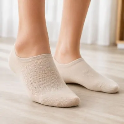 Medias Invisible Con Silicona Dama Talle Unico Elemento