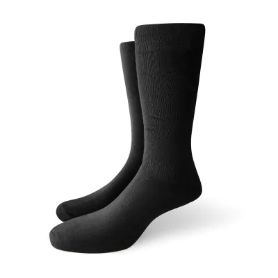 Medias 1/2 Cana Hombre Liso Negro Elemento X12