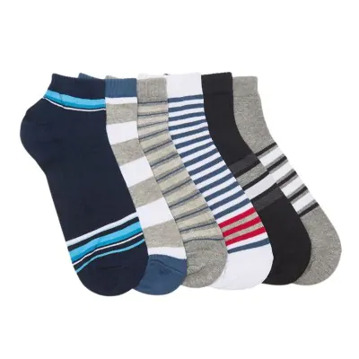 Medias Soquete Hombre Rayado Elemento X12