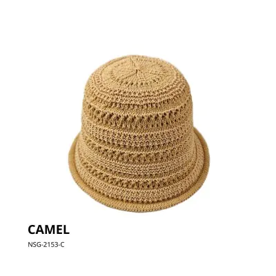 Piluso Calado Poliester Camel
