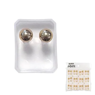 Aros Abridor Acero Bolita N6 /2 X12