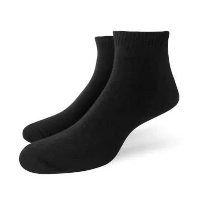 Medias Soquete Hombre Negro Elemento X12