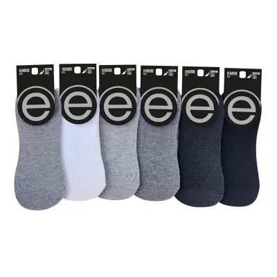 Medias Invisible Hombre Liso Elemento X12