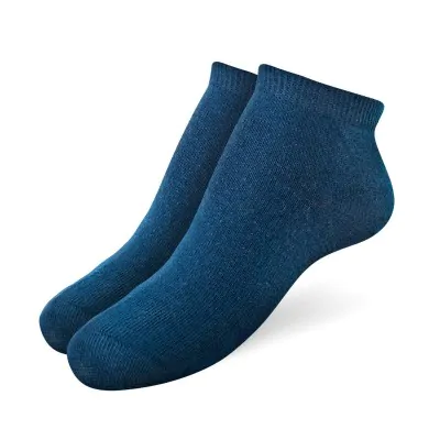 Medias Soquete Azul Talle 5 Elemento X12
