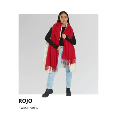 Lanilla Lisa Super Soft Lisa 70x180 Rojo