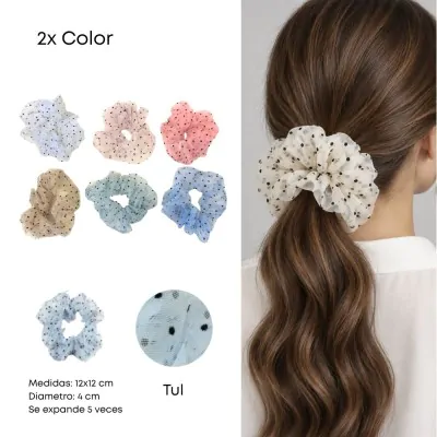 Scrunchies Gasa Lunar X12