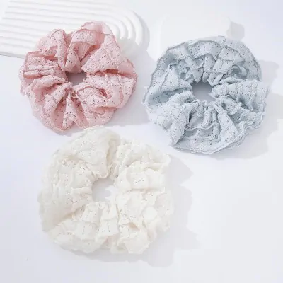 Scrunchies Boho Chic X6