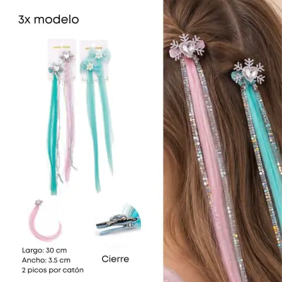 Mecha Lentejuela Frozen X6